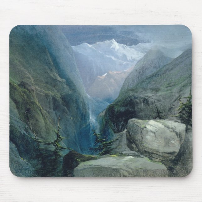 Mountain Landscape Mouse Mat (Front)