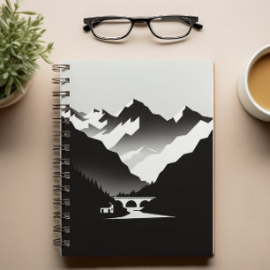 Mountain Landscape Notebook