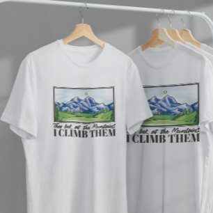 Mountain Landscape Painting T-Shirt