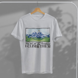Mountain Landscape Painting T-Shirt