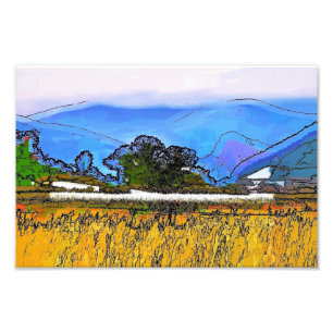 MOUNTAIN LANDSCAPE PHOTO PRINT