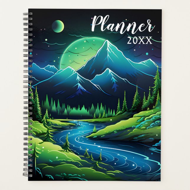 Mountain Landscape  Planner (Front)