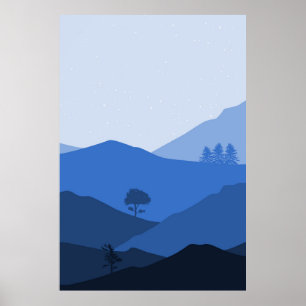 Mountain Landscape Poster