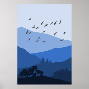 Mountain Landscape Poster