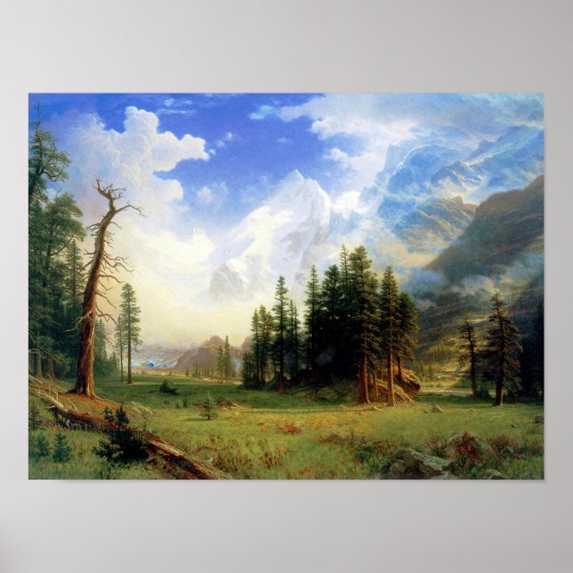 Mountain Landscape Poster (Front)