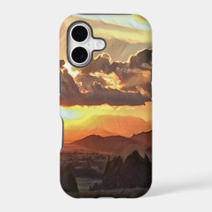 Mountain Landscape Sunset Phone Case