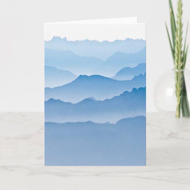 Mountain Landscape | Switzerland Card (Front)