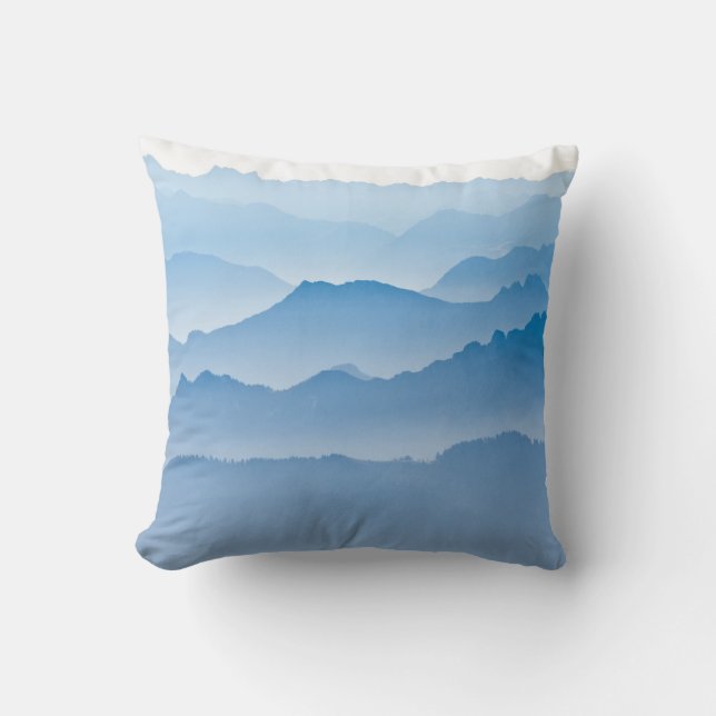 Mountain Landscape | Switzerland Cushion (Front)