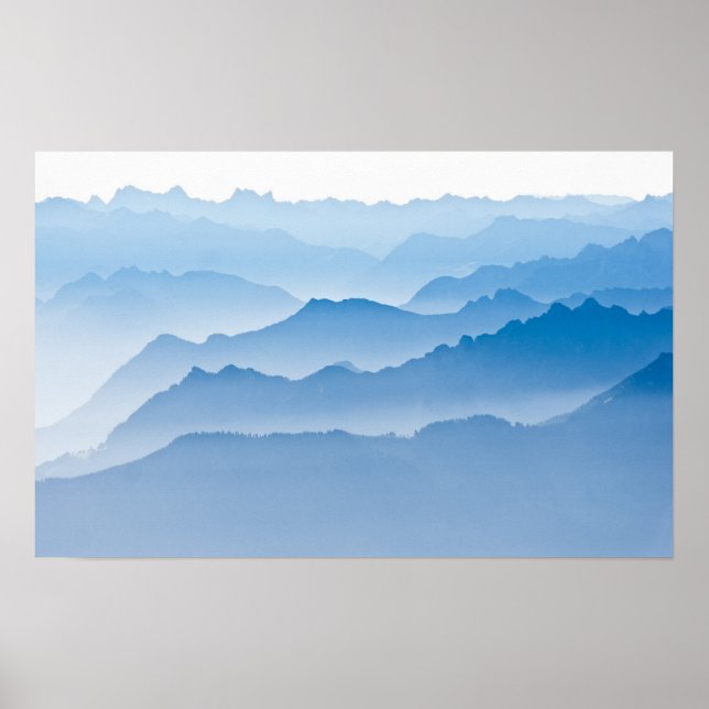 Mountain Landscape | Switzerland Poster (Front)
