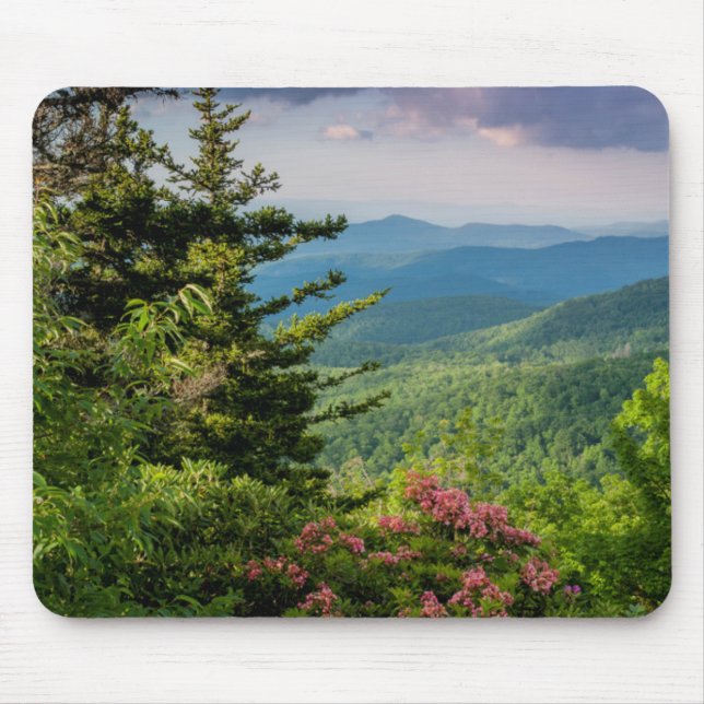Mountain Laurel at Sunrise Mouse Mat (Front)