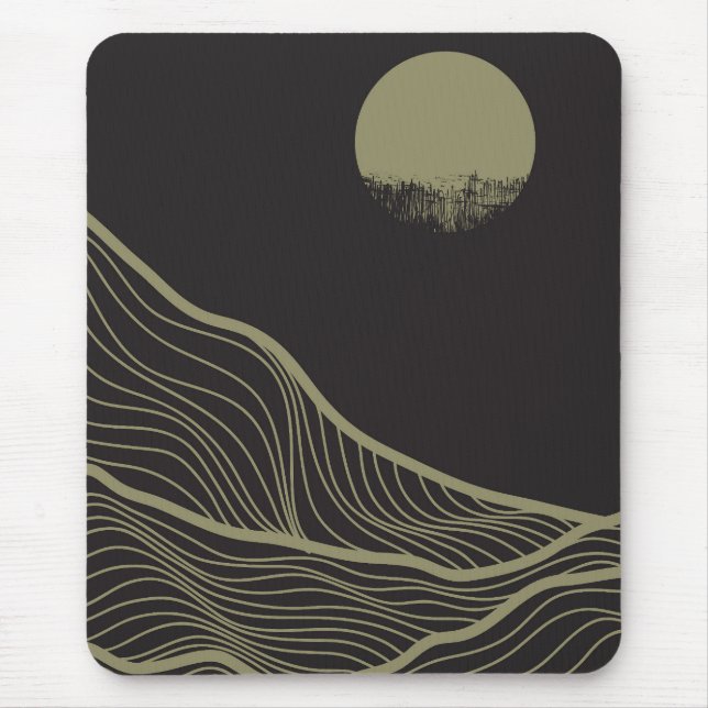 Mountain layout design  mouse mat (Front)