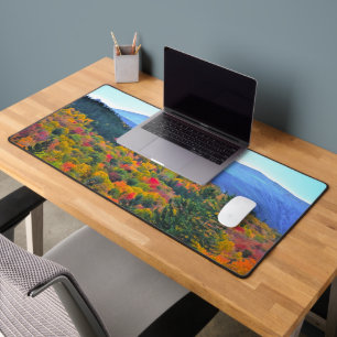 Mountain Light and Shadows Desk Mat