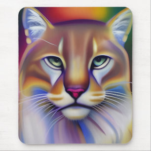 Mountain Lion Art  Mouse Mat