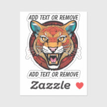 mountain lion puma school mascot customise car