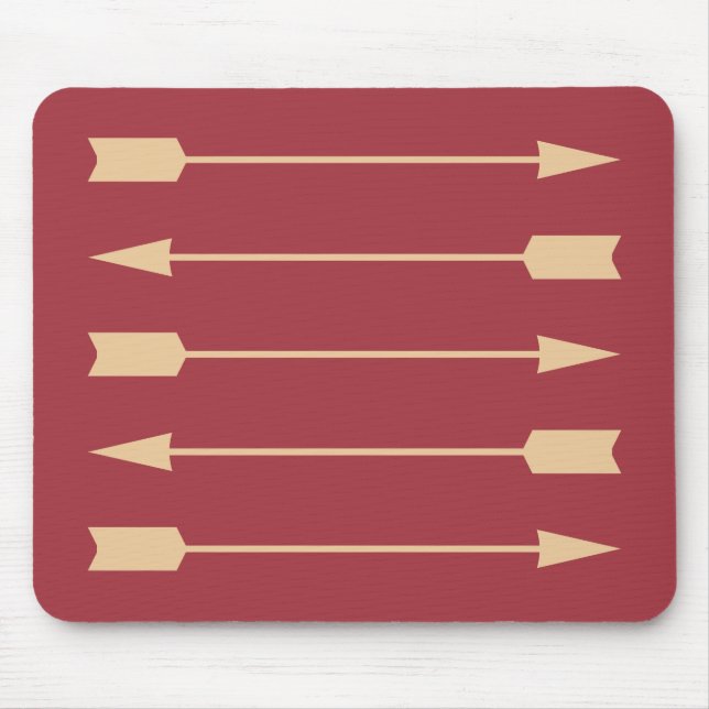 Mountain Lodge | Arrow Mouse Mat (Front)