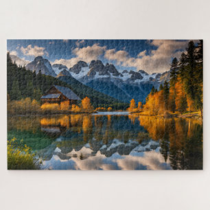 Mountain Lodge Jigsaw Puzzle