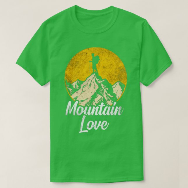 Mountain Love T-Shirt (Design Front)