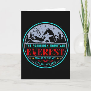 Mountain Lovers Expedition Everest Card