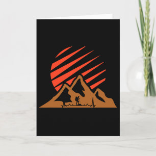 Mountain Lovers Watch Out Nature Climbing And Hiki Card