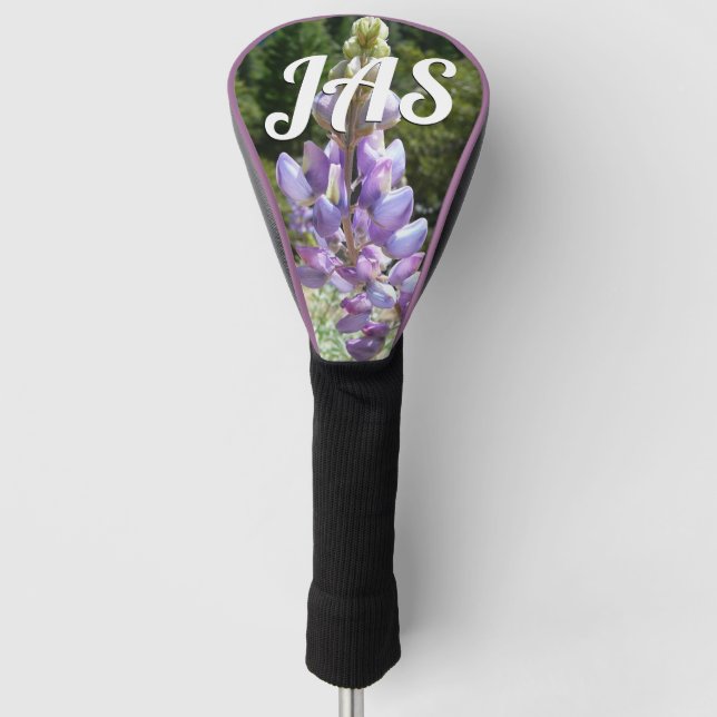 Mountain Lupins at Yosemite Golf Head Cover (Front)