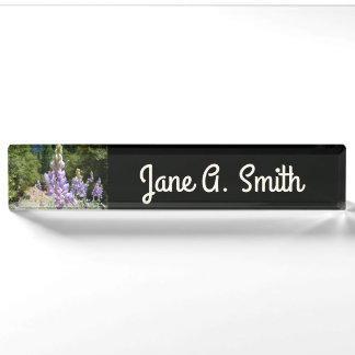 Mountain Lupins at Yosemite Nameplate