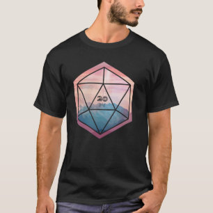 Mountain Magic D20 Dice T-Shirt