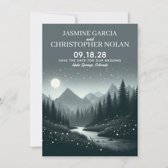 Mountain Magic Save The Date (Front)