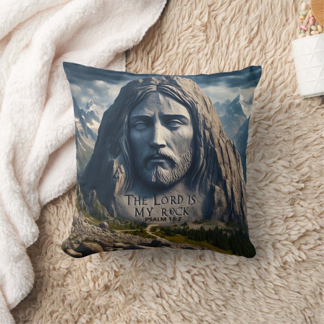  Mountain Majesty The Lord Is My Rock Cushion (Blanket)
