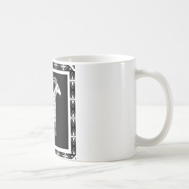 Mountain Mama Goat with Baby Coffee Mug (Right)
