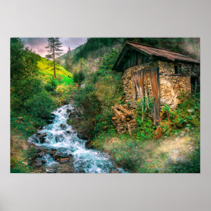 Mountain Man Retreat Poster