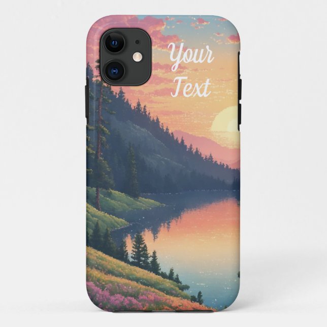 Mountain Meadow Case-Mate iPhone Case (Back)