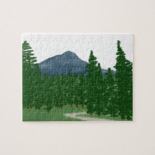 Mountain Meadow Jigsaw Puzzle