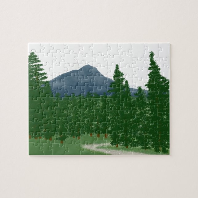 Mountain Meadow Jigsaw Puzzle (Horizontal)