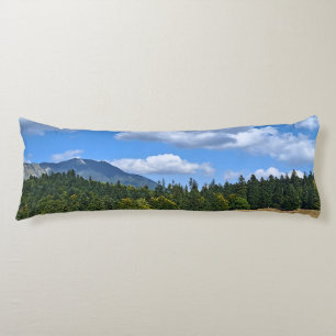 Mountain Meadow Landscape - Wild Nature Romania Body Cushion