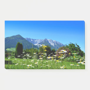 Mountain Meadow Post-it Notes