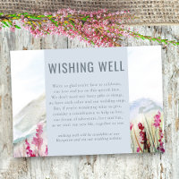 Mountain Meadow Wedding Wishing Well