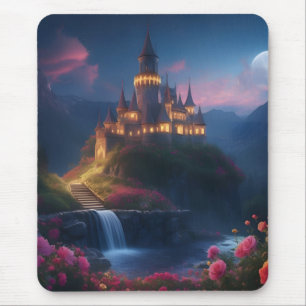 Mountain Midnight Castle Four Mouse Mat