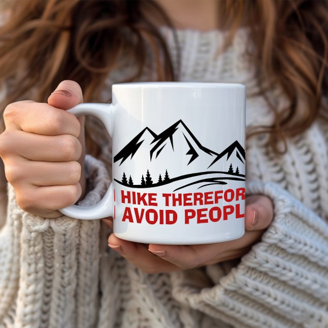 Mountain Minimal Outdoor Design hiking Mug (Creator Uploaded)