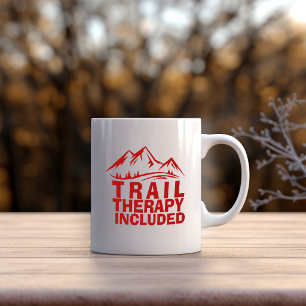 Mountain Minimal Outdoor Design hiking Mug
