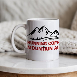 Mountain Minimal Outdoor Design hiking Mug