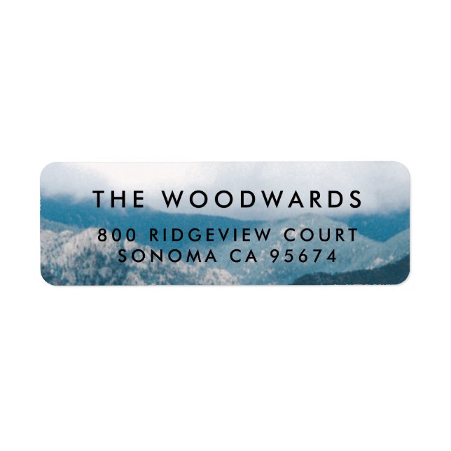 Mountain Mist Return Address (Front)