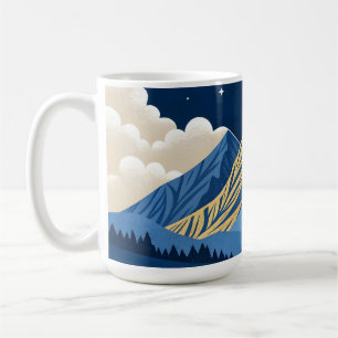Mountain Moon Light Coffee Mug