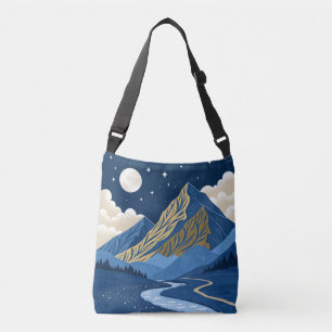 Mountain Moon Light Crossbody Bag