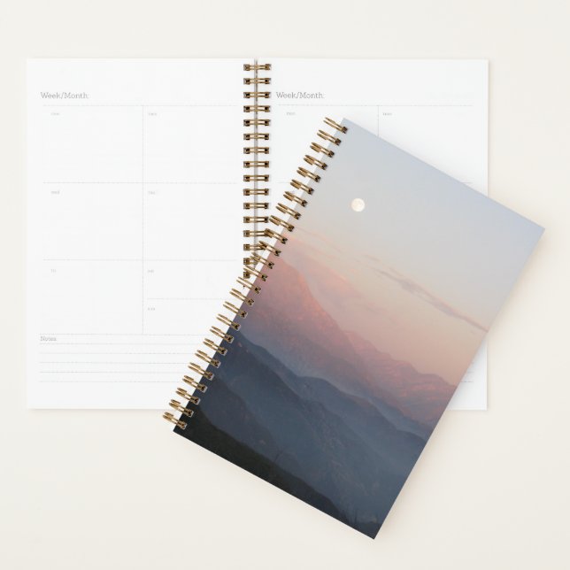 Mountain Moonrise Planner (Display)