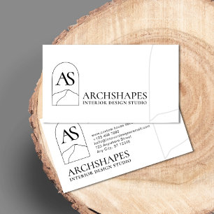 Mountain Nature Architecture Interior Design Business Card