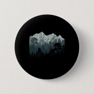 Mountain Nature Hiking Wildlife Trees Outdoor Fore 6 Cm Round Badge