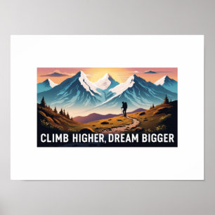 Mountain of Dreams POSTER CANVAS ART WALL DECOR
