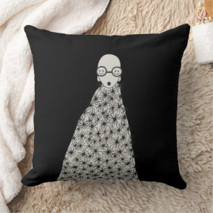 Mountain of flowers cushion