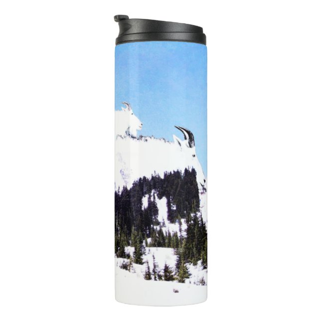 Mountain of Goats Thermal Tumbler (Rotated Right)