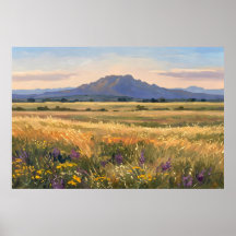 Mountain on the plain